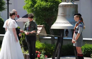 The ‘Voice of the Unborn’ bell in Kolbuszowa, Poland. Justyna Grzyb, Fundacja Życiu Tak.